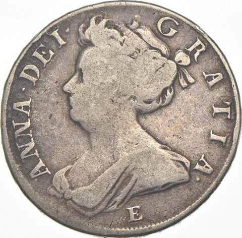 1707 United Kingdom 1/2 Crown Great Britain *7921