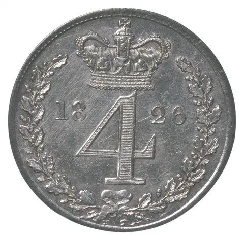 1826 Great Britain 4 Pence Maundy *8425