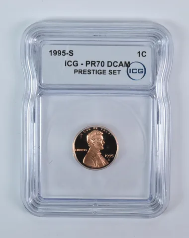1995-S Lincoln Memorial Cent Prestige Set PR70 DCAM ICG