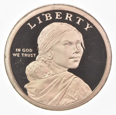 2016-S Sacagawea $1 Proof Native Code Talkers Gold Dollar