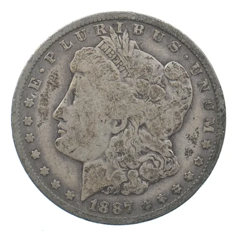 Early - 1887-O Morgan Silver Dollar - 90% US Coin *692