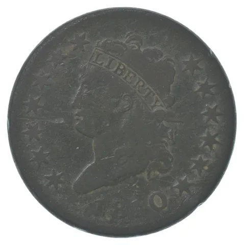 1810 Classic Head Large Cent *8661