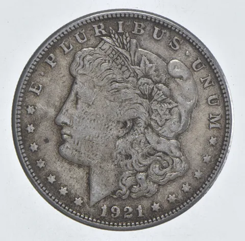 1921-S Morgan Silver Dollar - Last Year Issue 90% $1 Bullion *510