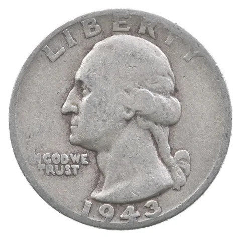 1943 Washington Quarter DDO a6527