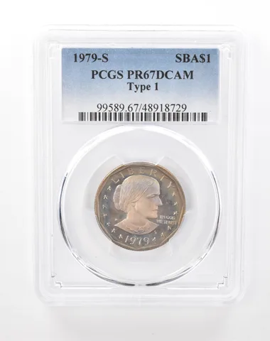1979-S Susan B Anthony $1 Type 1 PR67 DCAM PCGS Beautiful Tone *4558