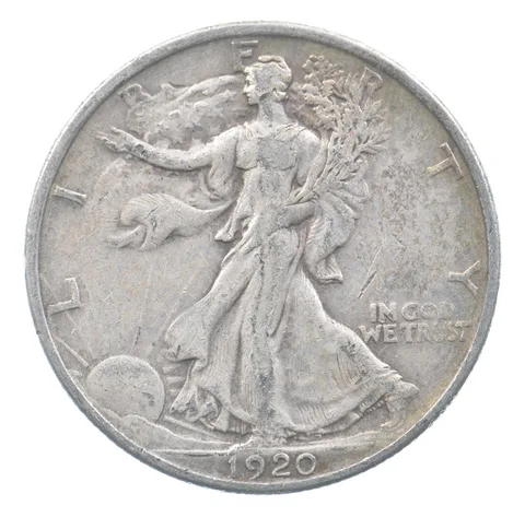 1920 Walking Liberty Half Dollar *2584
