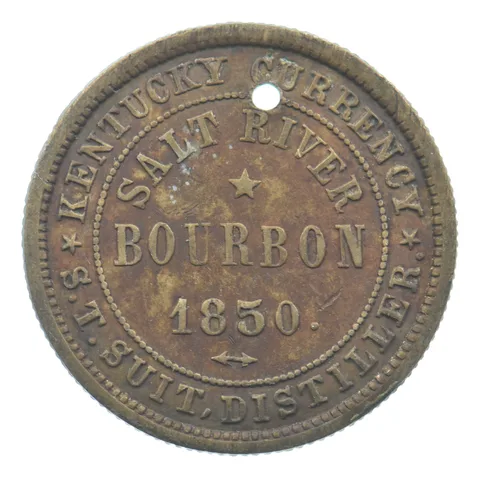 1850 Salt River Bourbon S.T. Suite Jefferson County KY Store Card Token *5003
