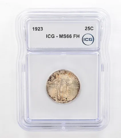 1923 Standing Liberty Quarter MS66 FH ICG Beautiful Tone *3674