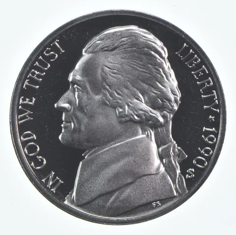 1990-S Jefferson Nickel Proof