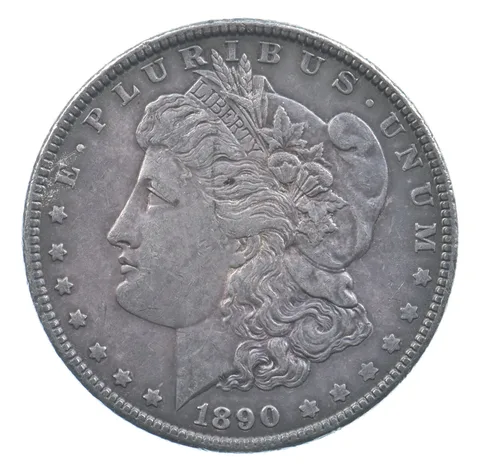 Better 1890 Morgan Silver Dollar - 90% US Coin - Nice Coin *606