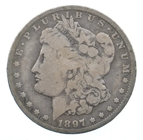 Early - 1897-O Morgan Silver Dollar - 90% US Coin *747