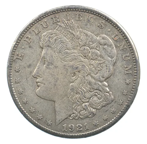 Early - 1921-S Morgan Silver Dollar - 90% US Coin *470