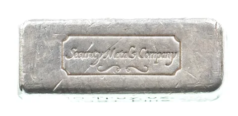 10 Troy Oz Silver Bar Security Metals Company *5087
