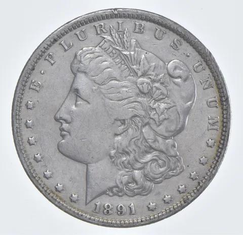 1891-CC Morgan Silver Dollar *1062
