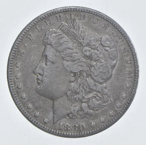 Early - 1880-O Morgan Silver Dollar - 90% US Coin *093