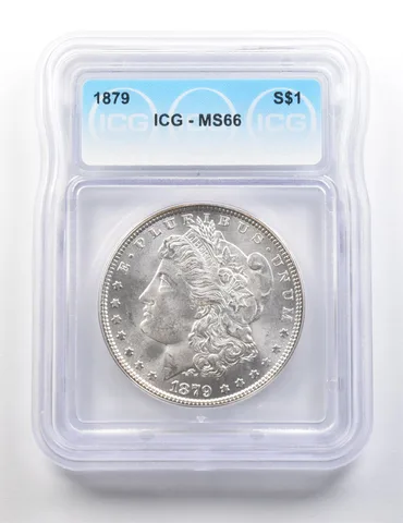 1879 Morgan Silver Dollar MS66 ICG *9474