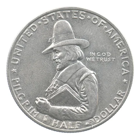 1920 Pilgrim Commemorative Half Dollar *7572