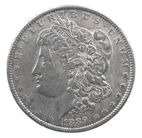 Better 1889 Morgan Silver Dollar - 90% US Coin - Nice Coin *598
