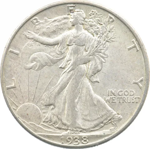 1938-D Walking Liberty Half Dollar *7892