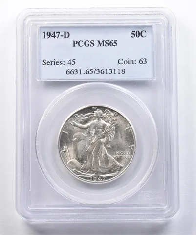 1947-D Walking Liberty Half Dollar MS65 PCGS *2610
