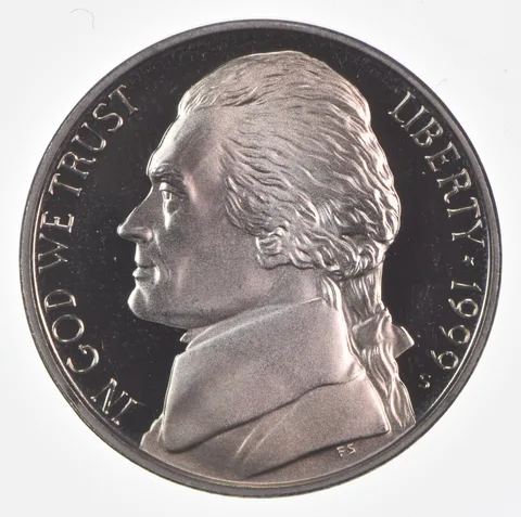 1999-S Jefferson Nickel Proof