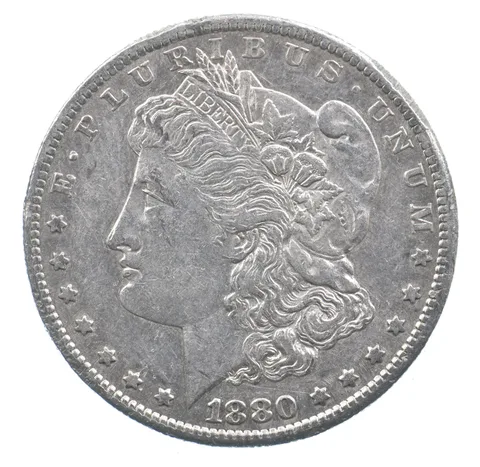 Better 1880-S Morgan Silver Dollar - 90% US Coin - Nice Coin *671