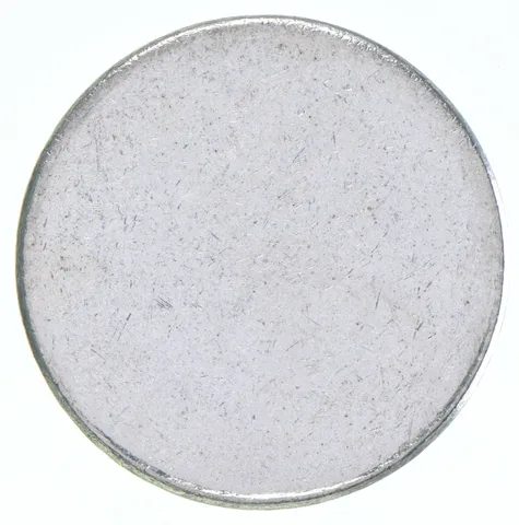 1oz Plain .999 Fine Silver Round - Blank - Engravable