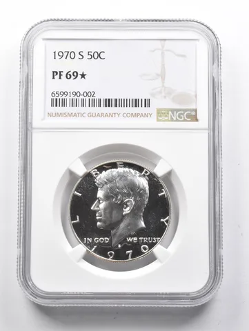 PF69* STAR 1970-S Kennedy Half Dollar NGC *1452