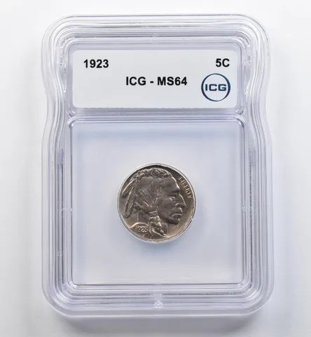 1923 Indian Head Buffalo Nickel MS64 ICG *9024