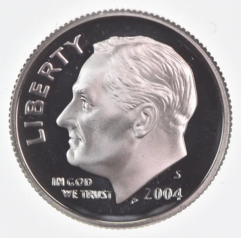 2004-S Roosevelt Dime Proof 90% Silver