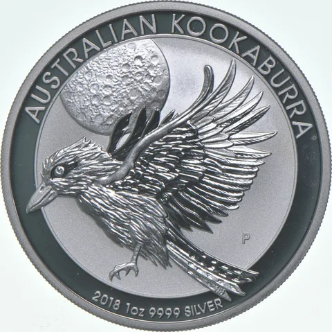 2018 Australia 1 Dollar Silver Kookaburra 1 Oz Silver