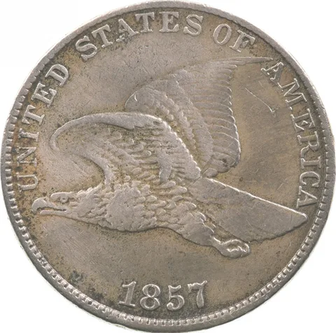 1857 Flying Eagle Cent *2808
