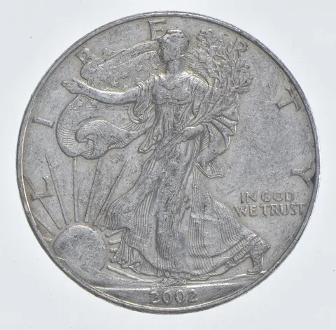 Better Date 2002 American Silver Eagle 1 Troy Oz .999 Fine Silver *471