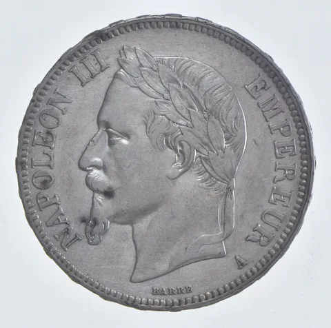 1868 France 5 Francs Estate Coin Collection *235