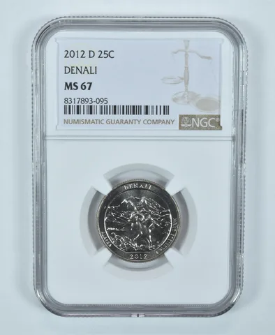 2012-D Washington Quarter ATB Denali America The Beautiful MS67 NGC