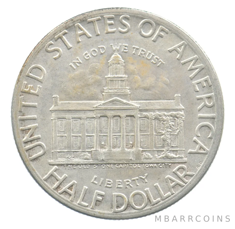 1946 Iowa Commemorative Half Dollar *9698