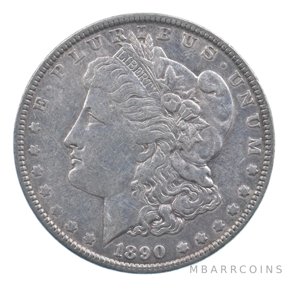 Better 1890 Morgan Silver Dollar - 90% US Coin - Nice Coin *518