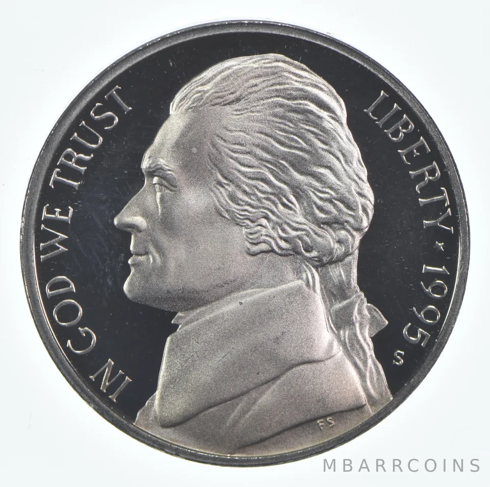 1995-S Jefferson Nickel Proof