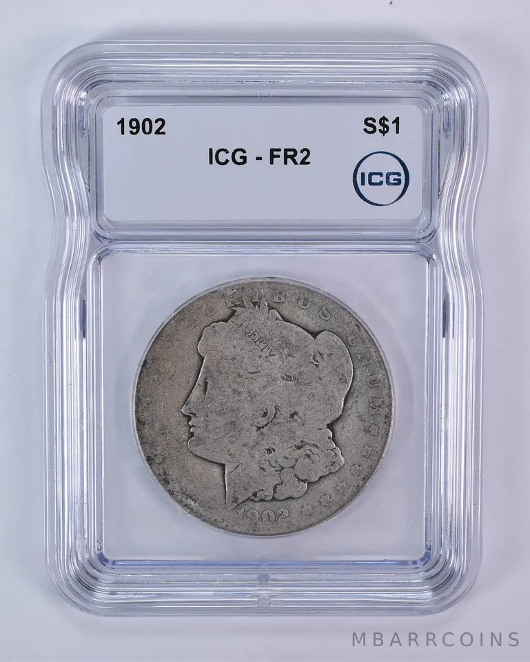 1902 Morgan Silver Dollar FR2 ICG Lowball