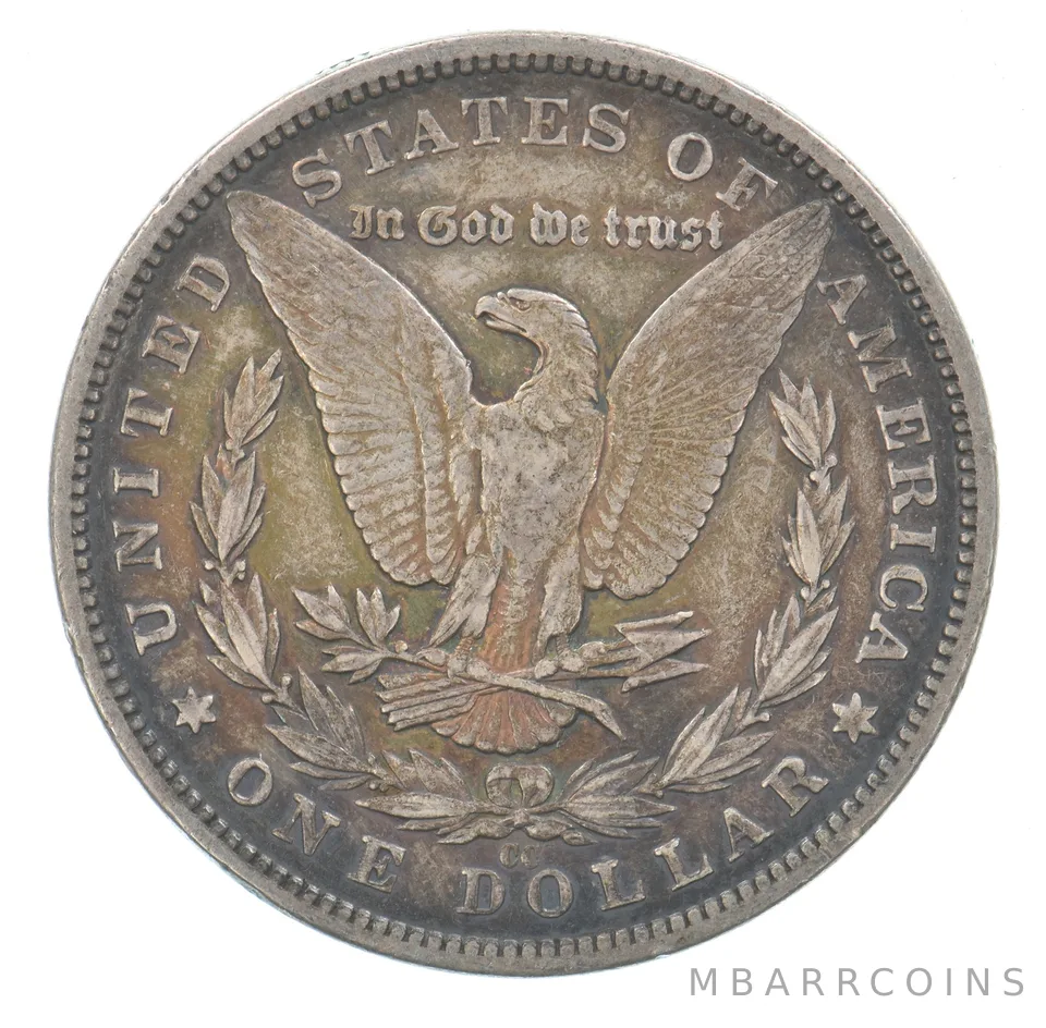 1892-CC Morgan Silver Dollar Beautiful Tone *1101