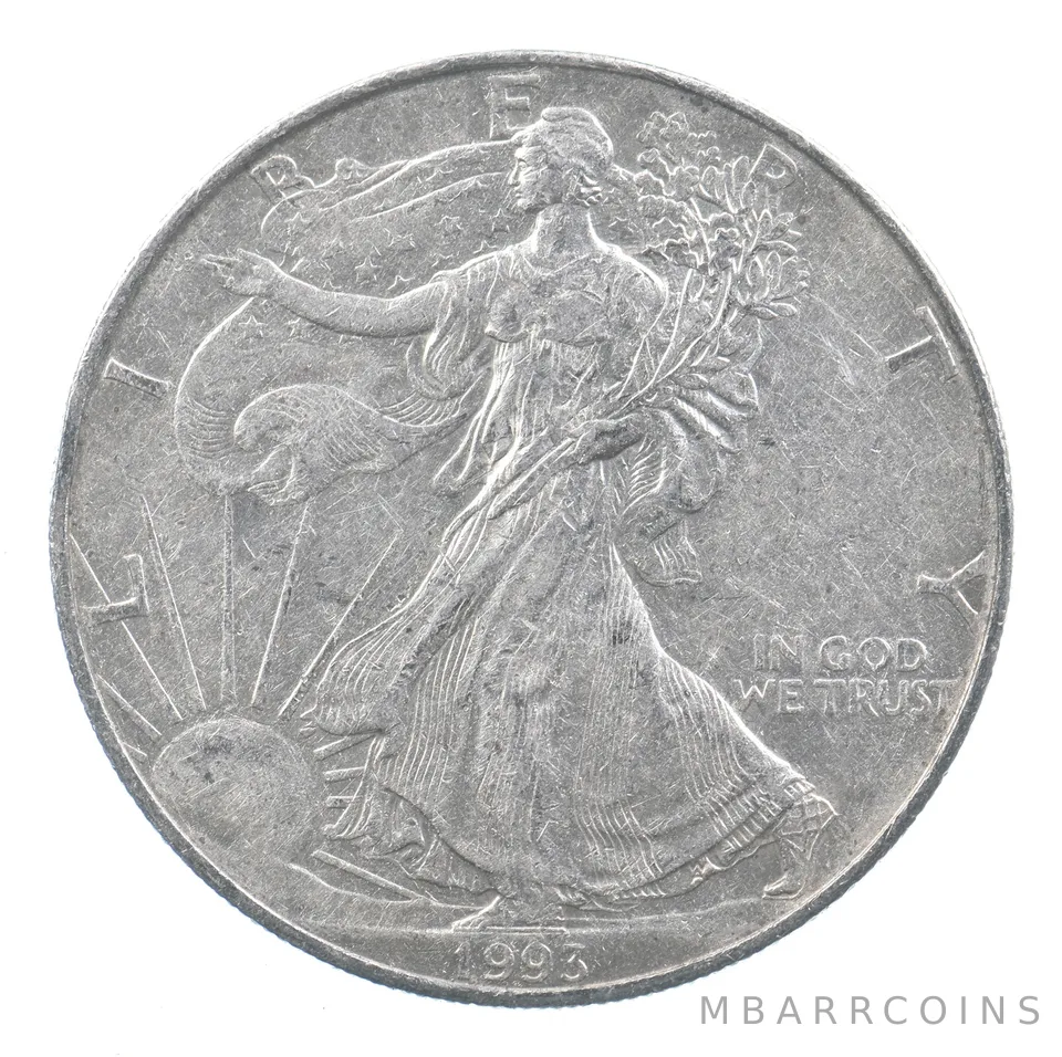 Better Date 1993 American Silver Eagle 1 Troy Oz .999 Fine Silver *700