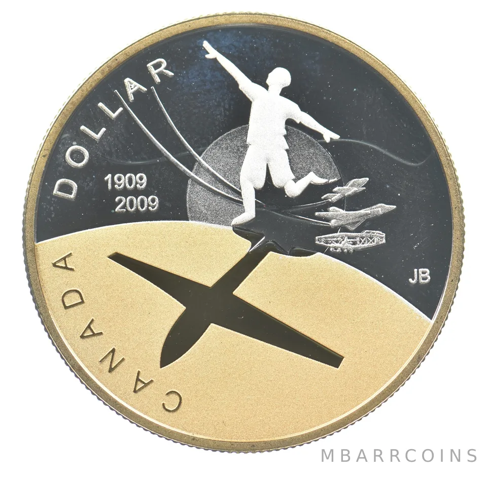 2009 Canada Silver Dollar Flight In Canada *2420