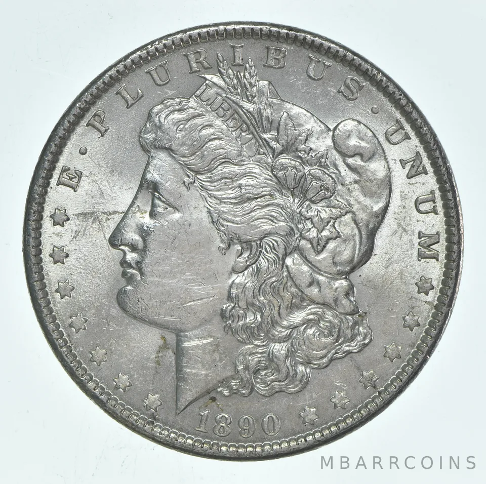 BU/Unc 1890 (P) Morgan Silver Dollar (1 coin)