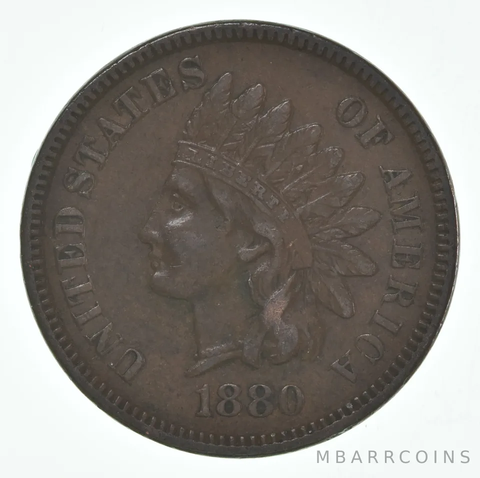 1880 Indian Head Cent *9212