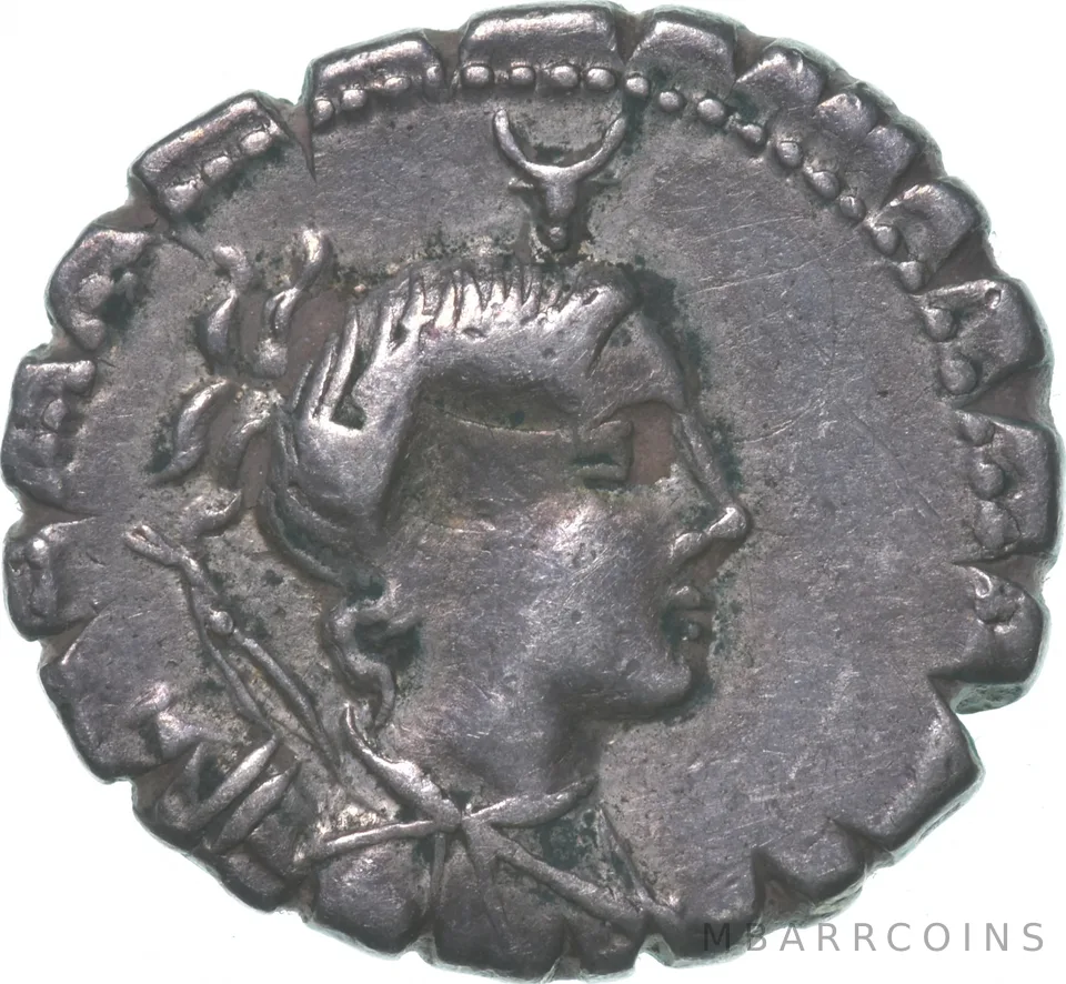 81 BC Postumius Albinus AR Denarius 3.9 Grams *8262