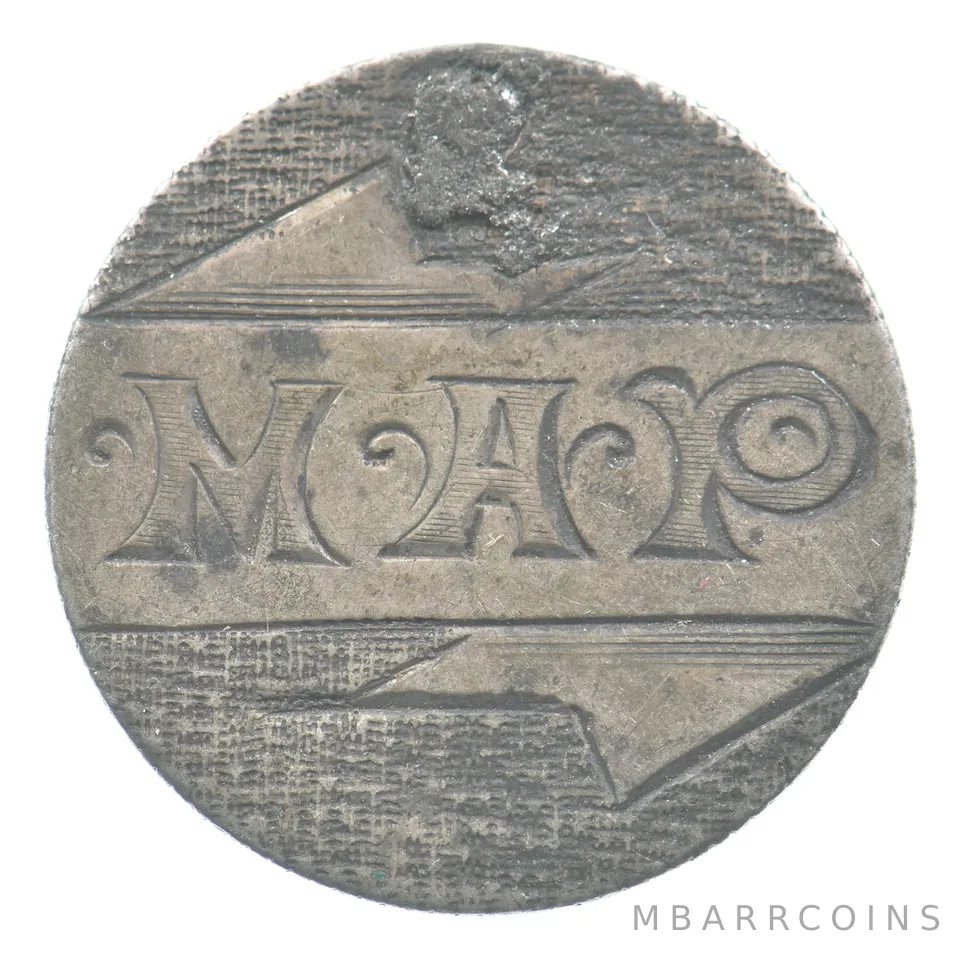 1883 Seated Liberty Dime Love Token Victorian MAP *5497