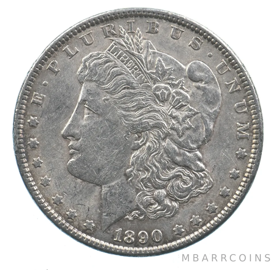 Early - 1890 Morgan Silver Dollar - 90% US Coin *763