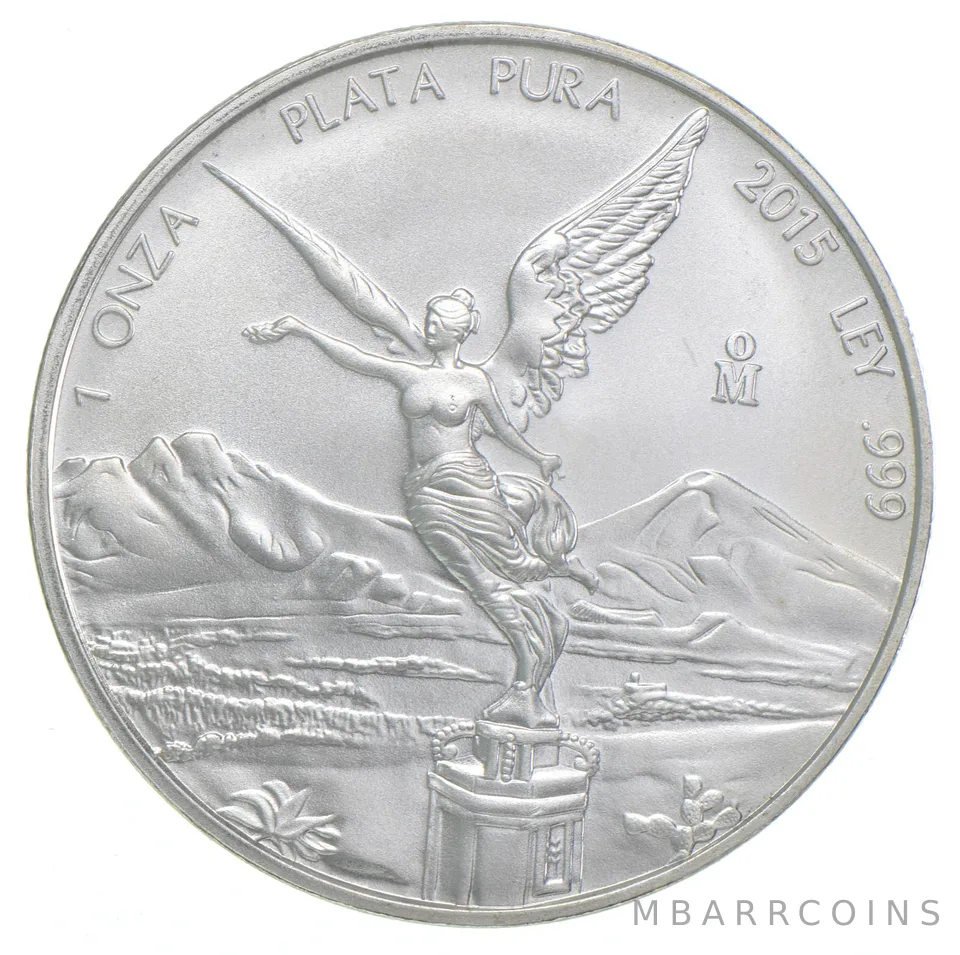 2015 Mexico 1 Onza Libertad 1 Mexican Silver BU