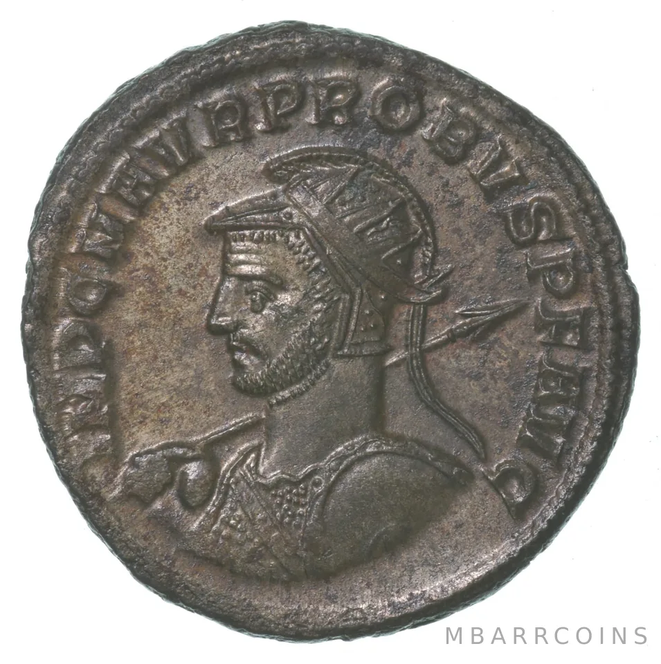 277 AD Ancient Roman Antoninianus Horseback Probus *5004