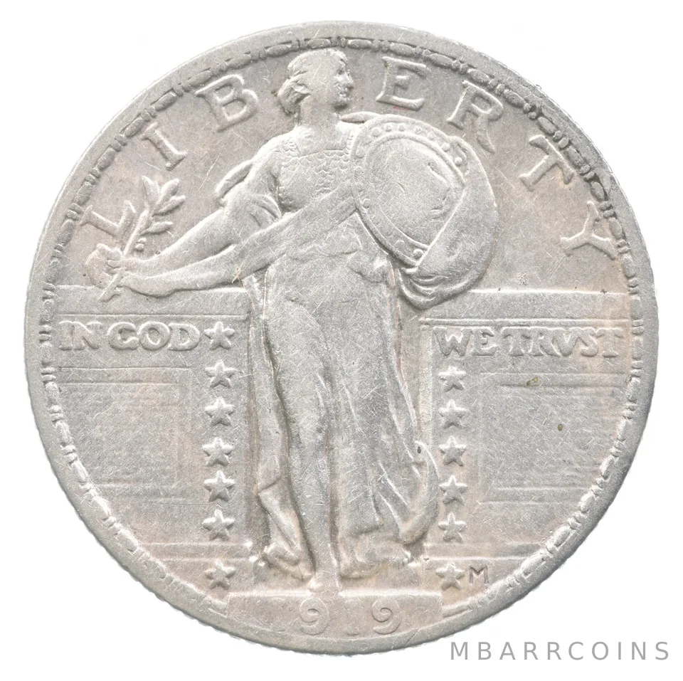 1919 Standing Liberty Quarter *7333